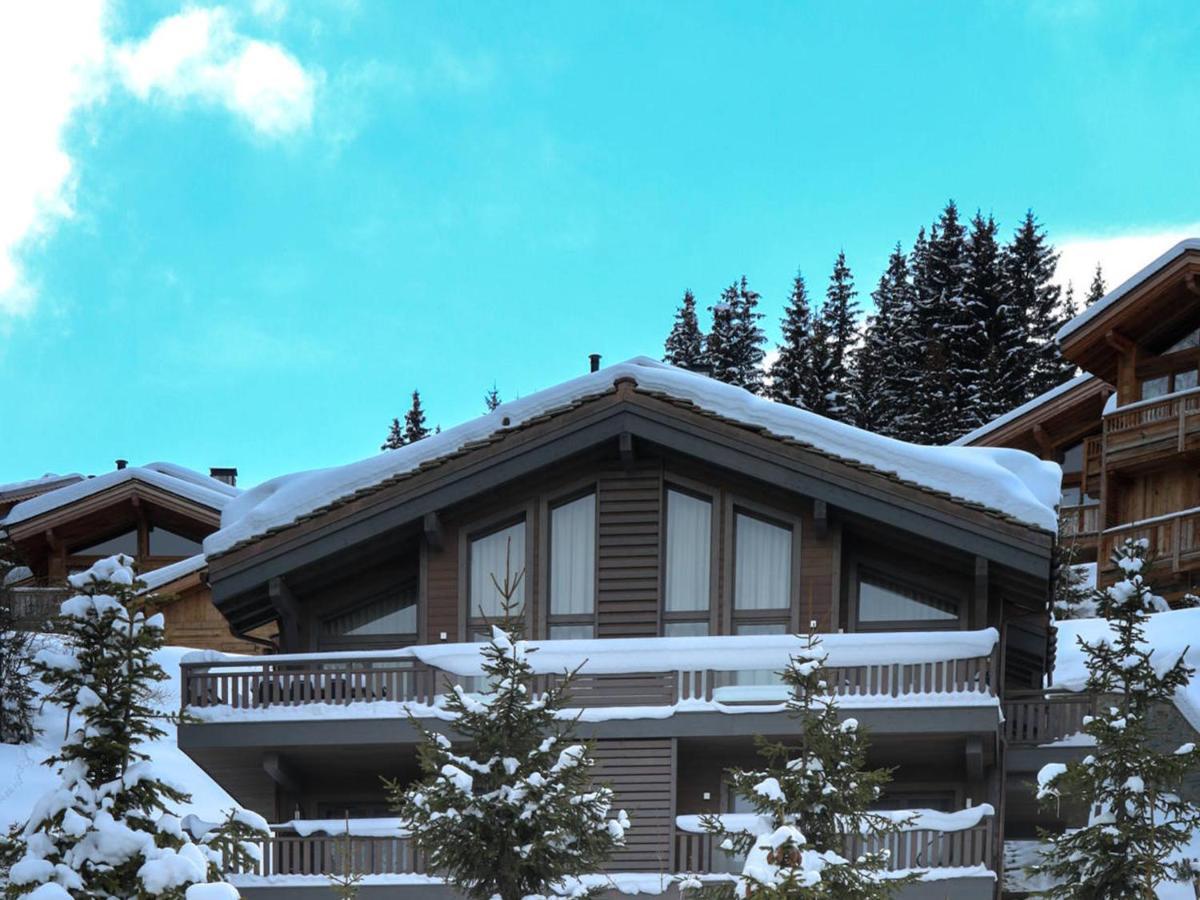 Chalet D'Exception Avec Sauna, Jacuzzi Et Vue Panoramique A Courchevel - Fr-1-664-12 빌라 외부 사진